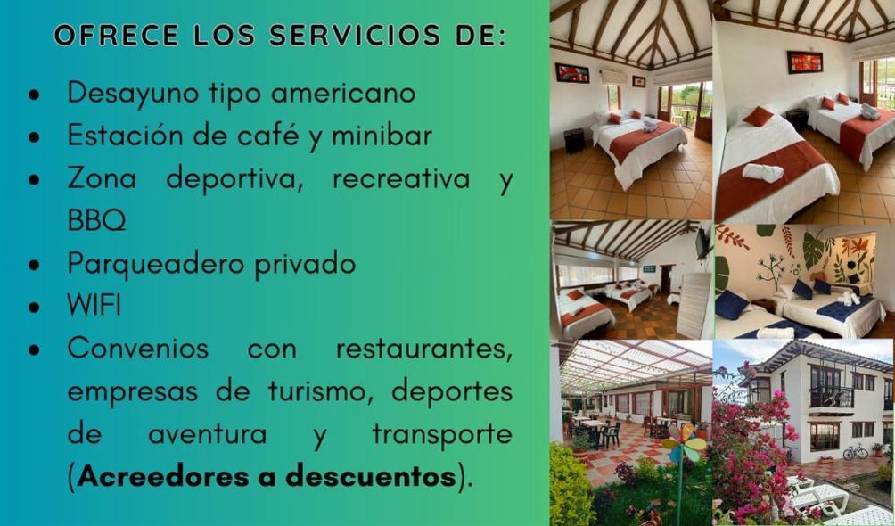 Hotel Casa Campestre Villa Anita Villa de Leyva Buitenkant foto